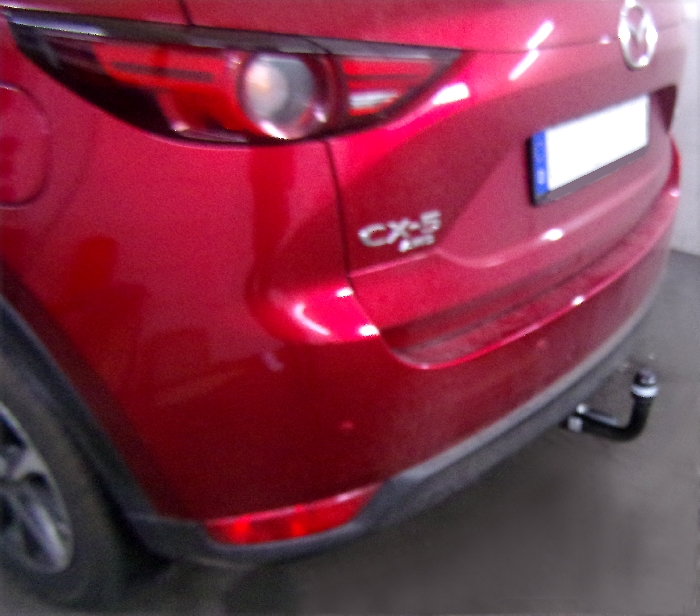 Anhängerkupplung für Mazda-CX-5 spez. Adblue, Baureihe 2017-2021 V-abnehmbar